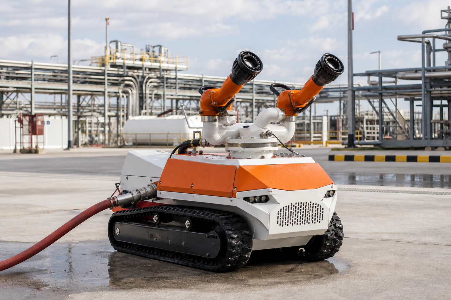Fire Shield robot
